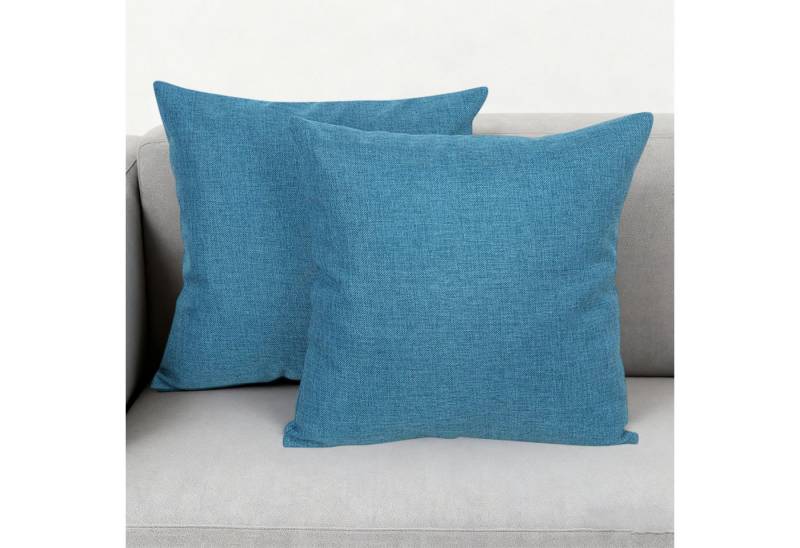 REDOM Kissenbezüge 2er Set Deko Sofakissen Bezug Zierkissenhülle, (2 Stück), mit verdecktem Reißverschluss, pflegeleicht, maschinenwaschbar von REDOM