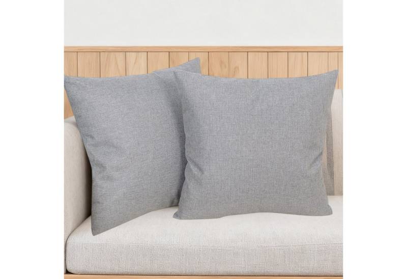 REDOM Kissenbezüge 2er Set Deko Sofakissen Bezug Zierkissenhülle, (2 Stück), mit verdecktem Reißverschluss, pflegeleicht, maschinenwaschbar von REDOM