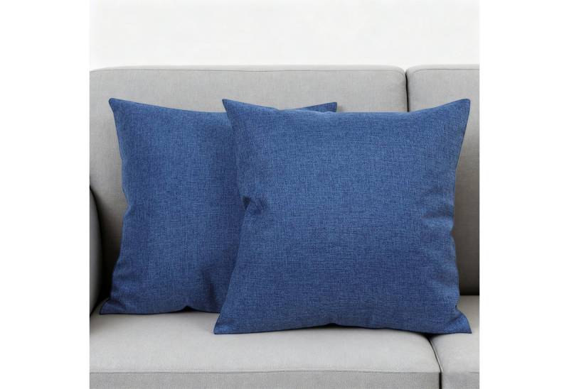 REDOM Kissenbezüge 2er Set Deko Sofakissen Bezug Zierkissenhülle, (2 Stück), mit verdecktem Reißverschluss, pflegeleicht, maschinenwaschbar von REDOM