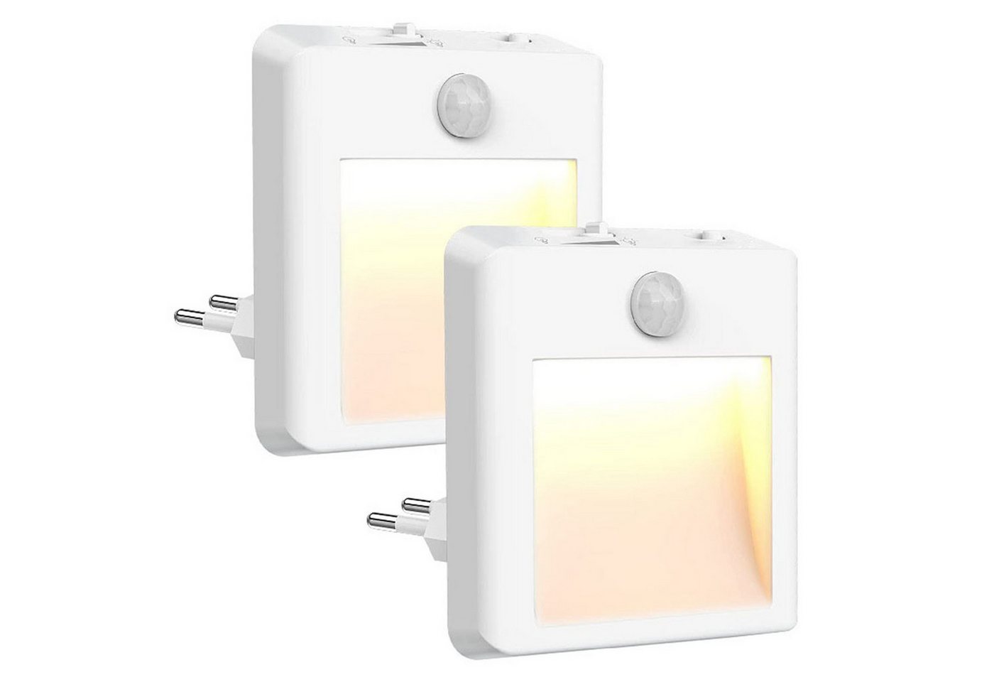 REDOM Nachtlicht Wandlampe Orientierungslampe mit Dämmerungssensor, 2700–3000K Licht, LED fest integriert, Warmweiß, Sicherheitslicht für Kinderzimmer Flur Treppenhaus usw. REDOM Nachtlicht Wandlampe Orientierungslampe mit Dämmerungssensor, 2700–3000K Licht, LED fest integriert, Warmweiß, Sicherheitslicht für Kinderzimmer Flur Treppenhaus usw. von REDOM