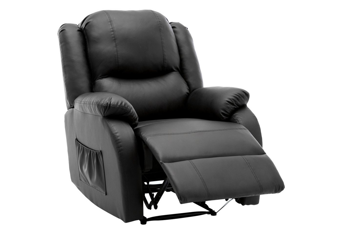 REDOM Relaxsessel Relaxsessel liegen Einzelsesse Fernsehsessel Ausziehließer Liegestuhl (für Wohnzimmer XXL), Sessel Liege Einlades Sofa Akzent Stuhl Handbuch Liege von REDOM