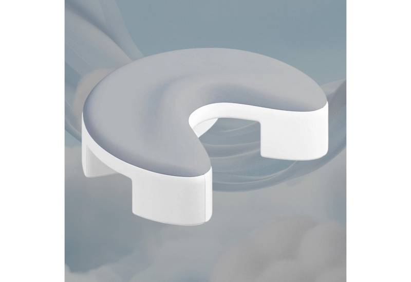 REDOM Seitenschläferkissen Kopfstützkissen Nackenstützkissen Kopfkissen Ergonomisches Kissen, Armkissen Kniekissen Beinkissen Lendenstütze, 1-tlg., 42x52 cm aus Memory-Schaum druckfreies Design, orthopädisches Halbmond-Kissen gegen Nacken- und Schulterschmerzen von REDOM