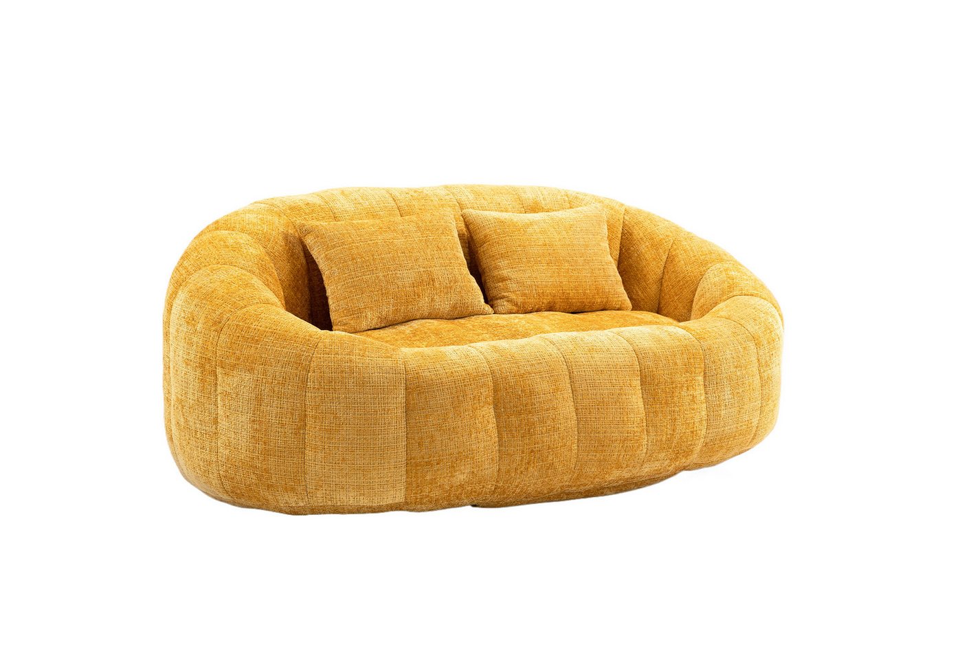 REDOM Sofa Chenille Lounge Sofa, Sitzsack Sofa, mit hoher Rückenlehne, Sitzsack-Couc, Tragfähigkeit: 150KG REDOM Sofa Chenille Lounge Sofa, Sitzsack Sofa, mit hoher Rückenlehne, Sitzsack-Couc, Tragfähigkeit: 150KG von REDOM