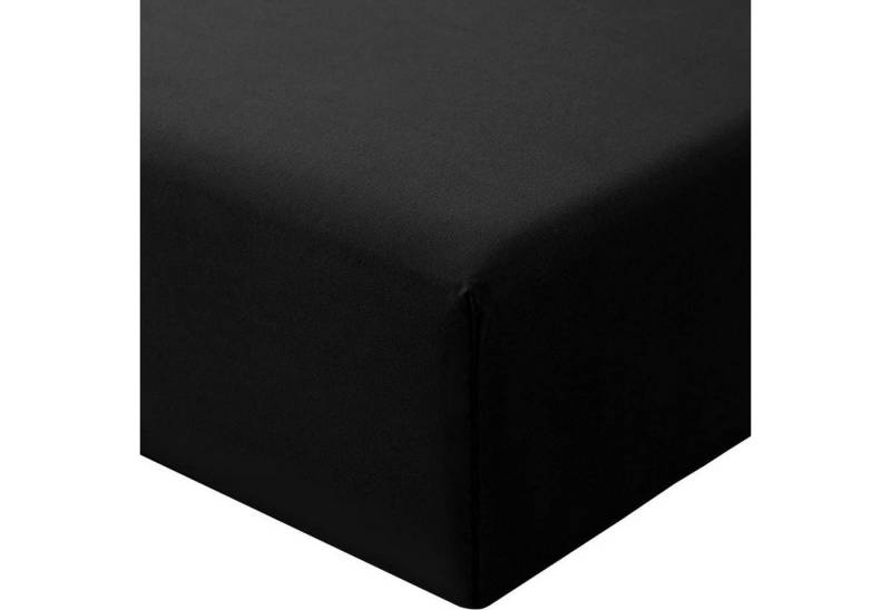 REDOM Spannbettlaken Bettlaken Mikrofaser Spannbetttücher, Polyester-Mikrofaser, Gummizug: Rundum, (1 Stück), atmungsaktiv waschbar pflegeleicht für Matratzenhöhe bis 25 cm von REDOM