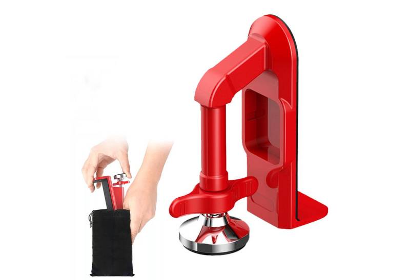 REDOM Türstopper Tragbarer Türkeil Sicherheits-Türblocker (12cm x8.8cm Kompakter Türsicherung, 1 St., einfach zu installieren), für Ferienwohnung Camping Studentenwohnung usw. von REDOM