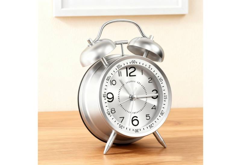 REDOM Wecker Retro Wecker Doppelglockenwecker Mechanischer Wecker mit großer Glocke Geräuschloses Uhrwerk Vintage Design batteriebetrieben REDOM Wecker Retro Wecker Doppelglockenwecker Mechanischer Wecker mit großer Glocke Geräuschloses Uhrwerk Vintage Design batteriebetrieben von REDOM