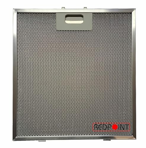 REDPOINT® Aluminiumfilter für Dunstabzugshauben mm. 285 x 303,5 x 9 Anpassbar: BEST 08087538 von REDPOINT