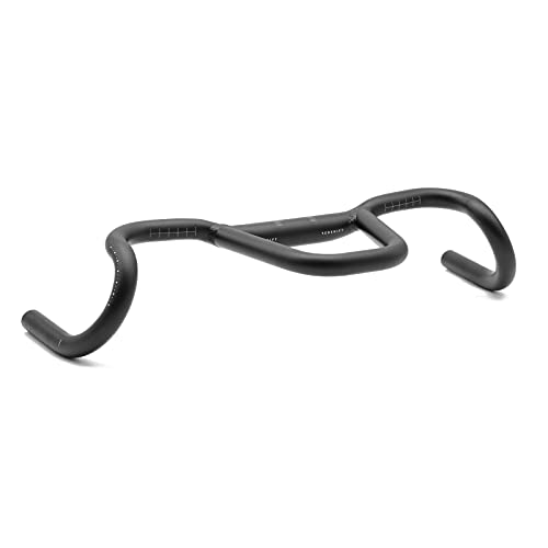 REDSHIFT Kitchen Sink, Bike Drop Bar Handlebar for Road Bikes, Gravel Bicycle Handlebars, Aluminum, 31.8mm Clamp, 20mm Rise - 50cm Width with Loop von REDSHIFT
