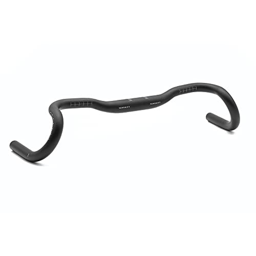 REDSHIFT Kitchen Sink, Bike Drop Bar Handlebar for Road Bikes, Gravel Bicycle Handlebars, Aluminum, 31.8mm Clamp, 20mm Rise - 50cm Width Without Loop von REDSHIFT