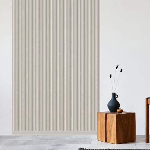 REESE Wandpaneele Sandbeige | Kabelkanal 230 cm | Deckenpaneele | Wandverkleidung | kein Bohren | MDF von REESE Kehlleisten GmbH