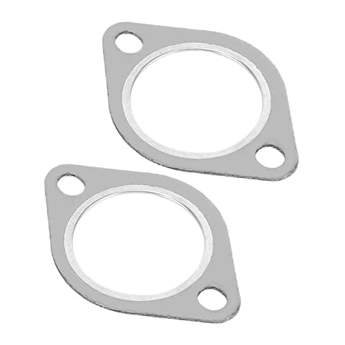 REETBQNMN 2 stücke Auspuffkrümmerdichtung 18107502346 Auto Auspuffkrümmer Dichtung Ersatzteile for BMW E36 E39 E46 E53 E70 E83 E85 Dichtung von REETBQNMN