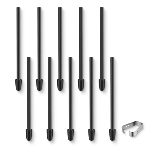 REEYEAR 10 Stück Ersatzspitzen kompatibel mit Samsung S-Pen BOOX Marker Plus Stylus, Extra Soft Felt Fine Point Präzises Schreiben und Skizzieren EMR Pencil Nibs von REEYEAR