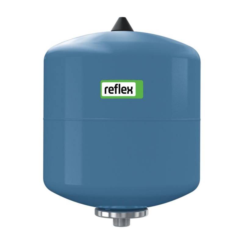 Reflex Refix DE 8 nicht durchströmtes Membran-Druckausdehnungsgefäß blau 7290100 von REFLEX