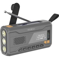 Reflexion TRA562DAB Notfallradio DAB, UKW UKW, Notfallradio, Bluetooth® Handkurbel, Powerbank-Funkt von REFLEXION