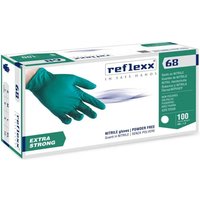 Reflexx - Extra starke R68 puderfreie Nitrilhandschuhe - m Reflexx - Extra starke R68 puderfreie Nitrilhandschuhe - m von REFLEXX