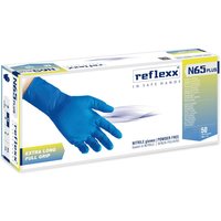 Reflexx - N65 Plus extra lange Nitrilhandschuhe mit vollem Griff - xl von REFLEXX