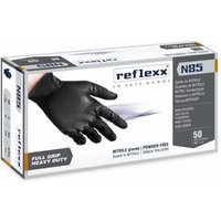 N85B Nitrilhandschuhe ohne Puder, 100 % latexfrei, 8,4 gr, Kat.3, 50 Stück, xxl - Reflexx N85B Nitrilhandschuhe ohne Puder, 100 % latexfrei, 8,4 gr, Kat.3, 50 Stück, xxl - Reflexx von REFLEXX