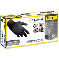 Reflexx - Ultradünne Nitril-Arbeitshandschuhe der Linie N81 Food - xl von REFLEXX