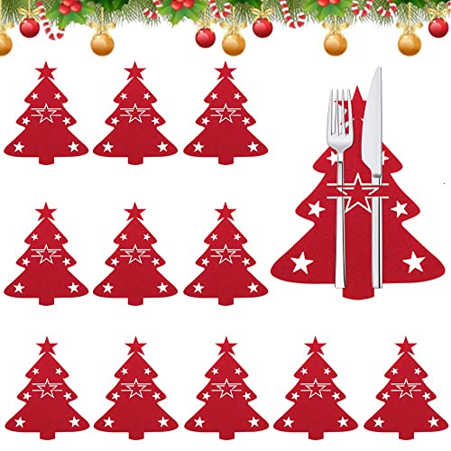 REFORUNG 12 Stück Weihnachten Besteckhalter Weihnachtsbaum Bestecktasche Filz Besteckbeutel Weihnachten Gabeln Löffel Besteck Halter Taschen Weihnachten Tischdeko für Party Abendessen Esstisch Deko REFORUNG 12 Stück Weihnachten Besteckhalter Weihnachtsbaum Bestecktasche Filz Besteckbeutel Weihnachten Gabeln Löffel Besteck Halter Taschen Weihnachten Tischdeko für Party Abendessen Esstisch Deko von REFORUNG