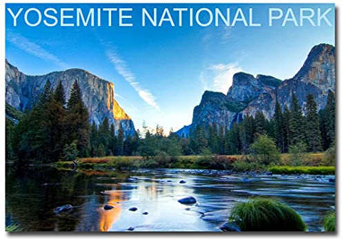 REFRIGERATOR MAGNET Yosemite National Park Reise-Kühlschrankmagnet, Größe 2,5 x 3,5, mehrfarbig von REFRIGERATOR MAGNET