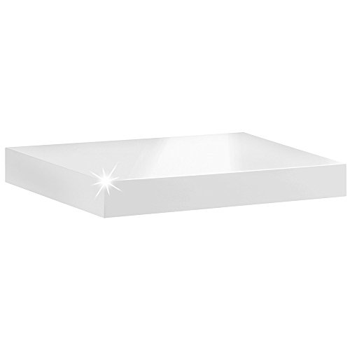 Dolle Regalboden Big Boy 44,5 x 25 cm, 50 mm, Hochglanz, weiß Regalboden von REGALRAUM