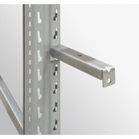 Regalwerk ARTUS-Distanzstück Länge 200 mm Verbindung von Einfachrahmen zu Doppelrahmen von REGALWERK