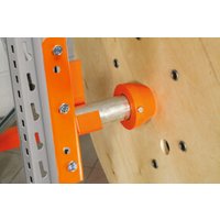 Regalwerk ARTUS-Wellenlager für Kabeltrommelregal schräg Paar RAL 2004 reinorange Regalwerk ARTUS-Wellenlager für Kabeltrommelregal schräg Paar RAL 2004 reinorange von REGALWERK