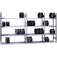 Regalwerk BERT Felgenregal Grundfeld HxBxT 2000x875x300mm von REGALWERK