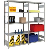 Regalwerk BERT-Lagerregal Anbauf. HxBxT 2000x875x800 mm Stecksystem verz beidsei bestückb. Regalwerk BERT-Lagerregal Anbauf. HxBxT 2000x875x800 mm Stecksystem verz beidsei bestückb. von REGALWERK