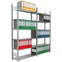 Regalwerk BERT Ordnerregal Anbaufeld HxBxT 2000x1005x300mm 6 Fachböden & 6 Ebenen von REGALWERK