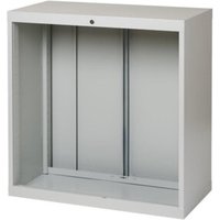 Regalwerk BERT-Schubladenschrank-Korpus 900 Gehäuse ohne Schubladen in RAL 7035 von REGALWERK