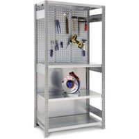 Regalwerk BERT-Werkstatt-Regal Anbaufeld HxBxT 2000x1005x500 mm Stecksystem verzinkt von REGALWERK