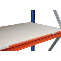 Regalwerk EMMA-Zusatzebene Holz BxT 2250x1000 mm Z-Profil 74x30 mm RAL 2004 von REGALWERK