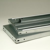 Regalwerk RUDI-Stahl-Fachboden verzinkt B x T 870 x 400 mm Tragkraft 350 kg Regalwerk RUDI-Stahl-Fachboden verzinkt B x T 870 x 400 mm Tragkraft 350 kg von REGALWERK