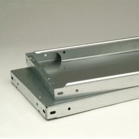 Regalwerk RUDI-Stahl-Fachboden verzinkt B x T 870 x 500 mm Tragkraft 250 kg Regalwerk RUDI-Stahl-Fachboden verzinkt B x T 870 x 500 mm Tragkraft 250 kg von REGALWERK