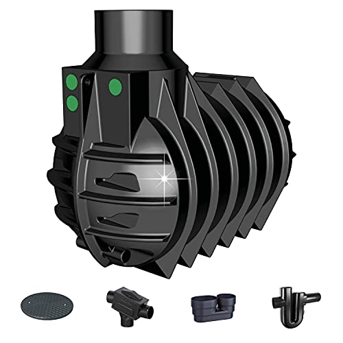 REGENTA Regenwassertank Zisterne 3000 Liter PERFEKT Komplettanlage von REGENTA