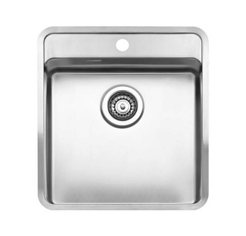 REGINOX Edelstahlspüle Reginox Ohio 40x40 mit Hahnlochbank Edelstahl mit Handbetätigung, 44/51 cm REGINOX Edelstahlspüle Reginox Ohio 40x40 mit Hahnlochbank Edelstahl mit Handbetätigung, 44/51 cm von REGINOX