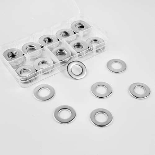 REGIS Unterlegscheiben Beilagscheiben Edelstahl A2-304 V2A, Karosseriescheiben Metallscheiben für Schrauben & Muttern (50, M12*24mm) REGIS Unterlegscheiben Beilagscheiben Edelstahl A2-304 V2A, Karosseriescheiben Metallscheiben für Schrauben & Muttern (50, M12*24mm) von REGIS