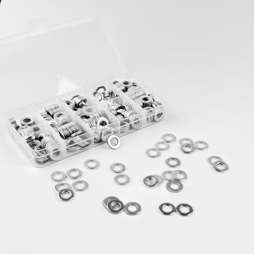 REGIS Unterlegscheiben, Beilagscheiben verzinkter Stahl magnetisch für Schrauben & Muttern(M6 x 12MM, 204 Stück) REGIS Unterlegscheiben, Beilagscheiben verzinkter Stahl magnetisch für Schrauben & Muttern(M6 x 12MM, 204 Stück) von REGIS