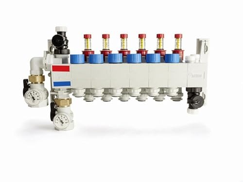 REHAU TUBE Verteiler Compact REHAU 5 Kreisläufe - 14707301001 von REHAU TUBE