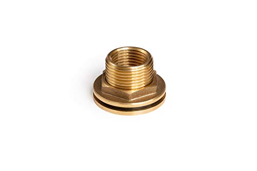 REHAU Regentonnenanschluß IG 1/2" x AG 3/4" von REHAU