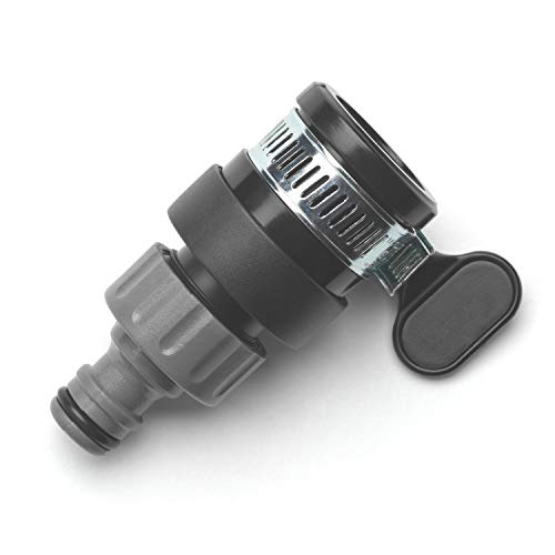 REHAU Universal-Hahnanschluss für Wasserhähne ohne Gewinde mit Außendurchmesser 14–17 mm von REHAU