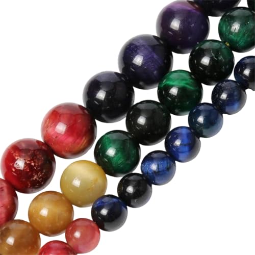 Granat-Lapislazuli-Achat-Quarzperlen für Schmuckherstellung, DIY-Armbänder, 4, 6, 8, 10, 12 mm Granat-Lapislazuli-Achat-Quarzperlen für Schmuckherstellung, DIY-Armbänder, 4, 6, 8, 10, 12 mm von REHJJDFD