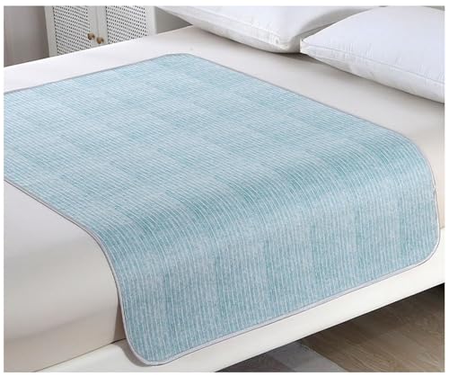 REHOOF Auslaufsichere Inkontinenzeinlage,wasserdichte Matratze,Waschbar Wiederverwendbar,Inkontinenzeinlage Für Bettlägerige Patienten,Häusliche Pflege,Sommer Eisseidenmaterial,Coole Design D,60×80cm REHOOF Auslaufsichere Inkontinenzeinlage,wasserdichte Matratze,Waschbar Wiederverwendbar,Inkontinenzeinlage Für Bettlägerige Patienten,Häusliche Pflege,Sommer Eisseidenmaterial,Coole Design D,60×80cm von REHOOF