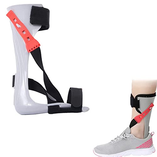 REHOOF Fuß Drop Orthese, Knöchelorthese Unterstützung, Schuhe Walking-Knöchelorthese Drop Foot Brace für Fußheber, Plantarfasziitis Achillessehnenentzündung Right,Large von REHOOF