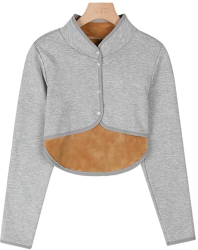 REHOOF Schulterwärmer Für Damen, Schulterstütze, Lange Ärmel, Schulterpolster, Atmungsaktives Kaninchen-Fleece-Futter, Arthritis-Linderung Ältere Menschen,Wärme Für Den Rücken,Unisex A,2XL(70-80kg) von REHOOF