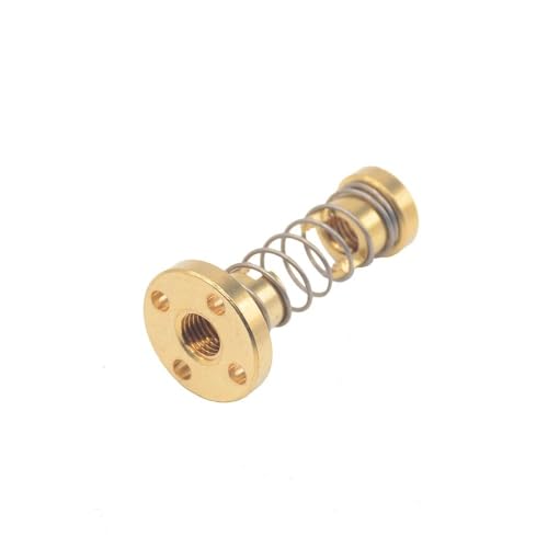 REHOSE 1pc T8 Anti Backlash Federbelastete Mutter Beseitigung Lücke Mutter for 8mm Gewindestange Schrauben DIY CNC 3D Drucker Teile(Only 1pc normal nut,Pitch 1mm Lead 1mm) von REHOSE