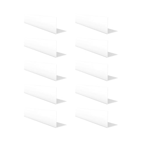 REI – 10 PVC-L-Winkelprofile mit gleichen Seiten – 15 x 15 x 1000 mm – aus Ø15 mm PVC mit weißer Oberfläche – für Heimwerker von REI REUNION INDUSTRIAL SOCIEDAD LIMITADA