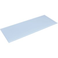 Badezimmerregal aus gehärtetem Glas Dekorativer Stil Aus Kristall Blaue Ausführung Maße 3006120mm Regalstärke: 6 mm 1 Einheit - Blau von REI