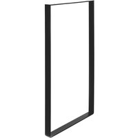 Industrielles Bein für Möbel Funktionaler Stil Aus Stahl Schwarzes Poren-Finish DIY-Restaurierungsprojekte Maße 38540850mm Höhe: 85cm Einfache von REI